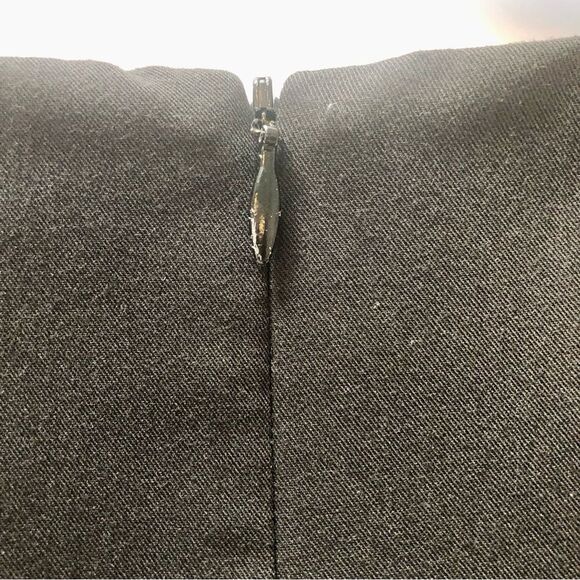 Laundry fitted black cap sleeve dress women’s size 6 - Picture 5 of 10